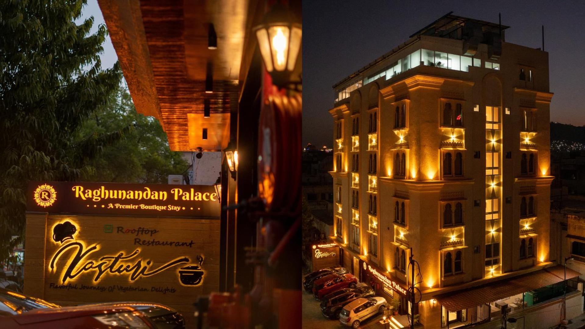 Raghunandan Palace - A Premier Boutique Stay, City Center & 500 Meters From City Railway Station Udaipur Extérieur photo